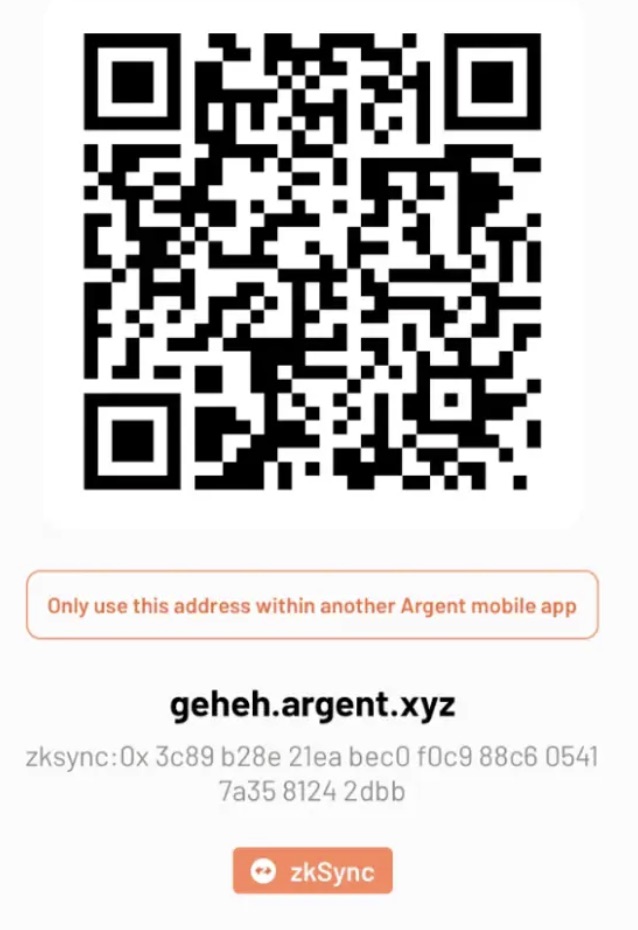 argent wallet review send