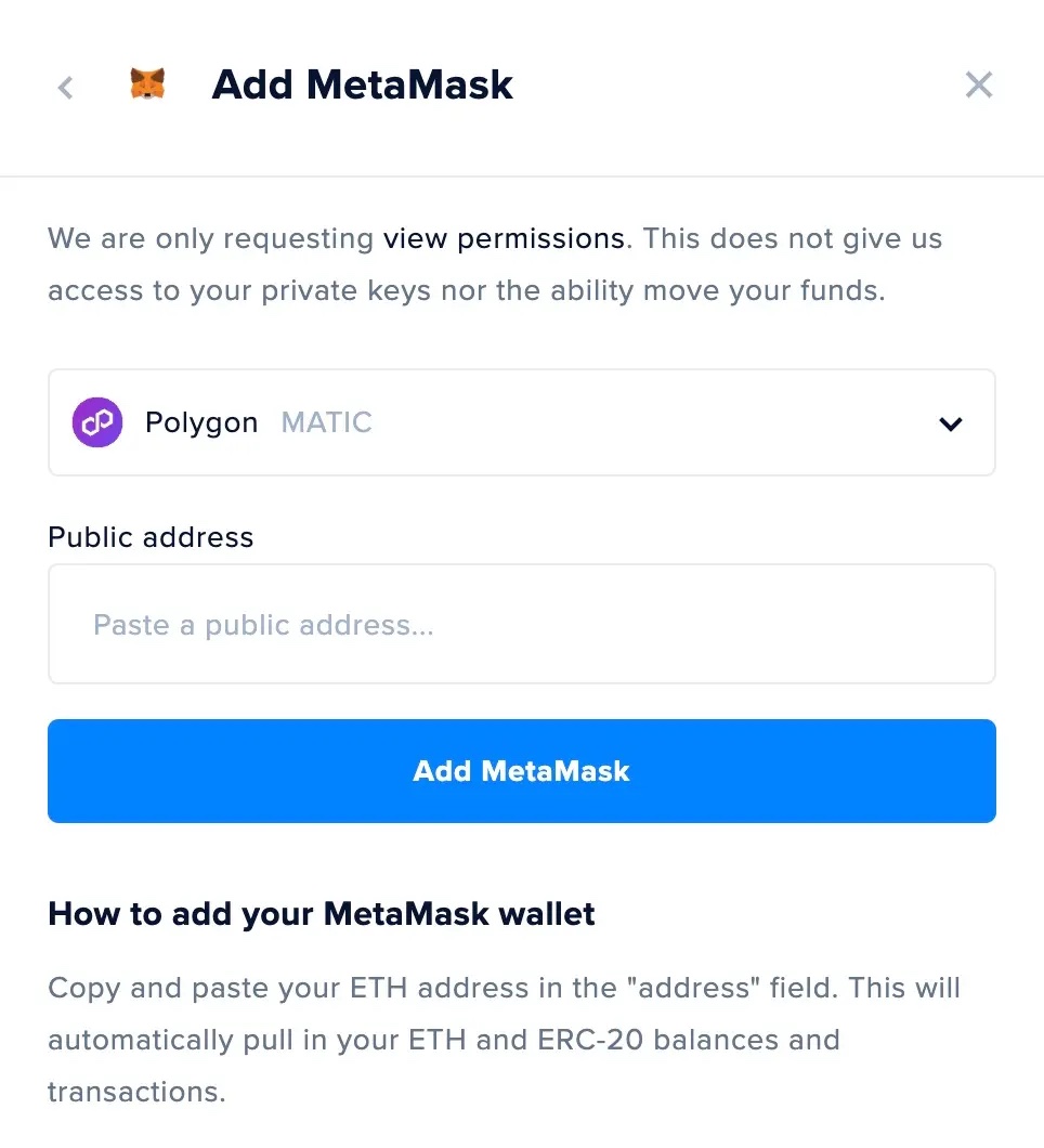 Connecting your wallet to CoinTracker 