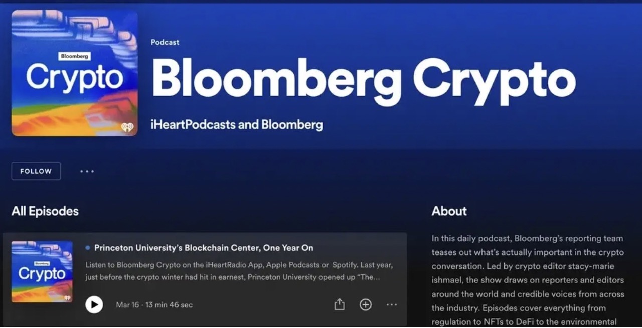 Bloomberg Crypto Podcast