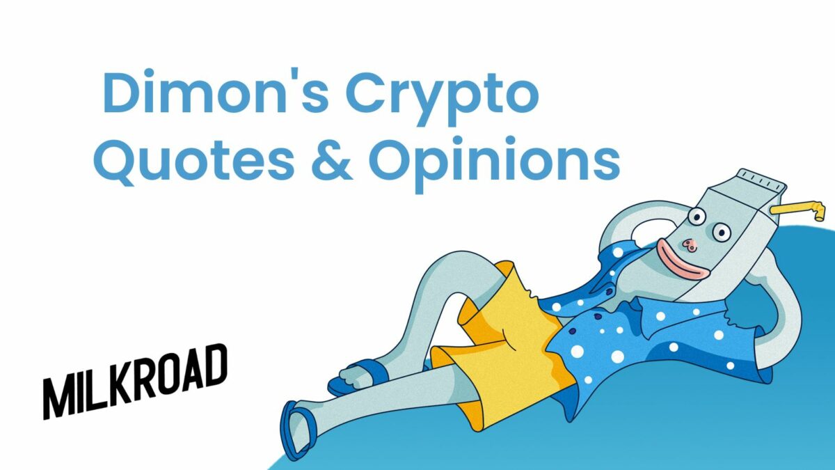 Dimon's Crypto Quotes & Opinions