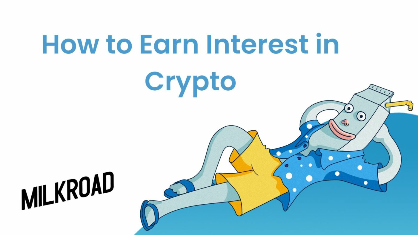 how to earn interest on crypto