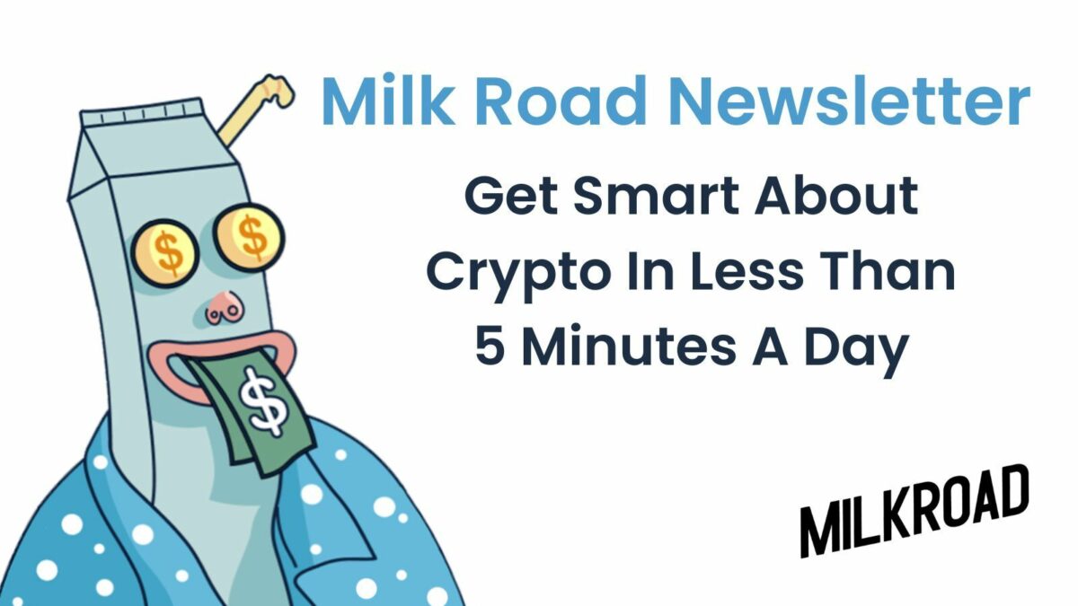 Milk Road newsletter