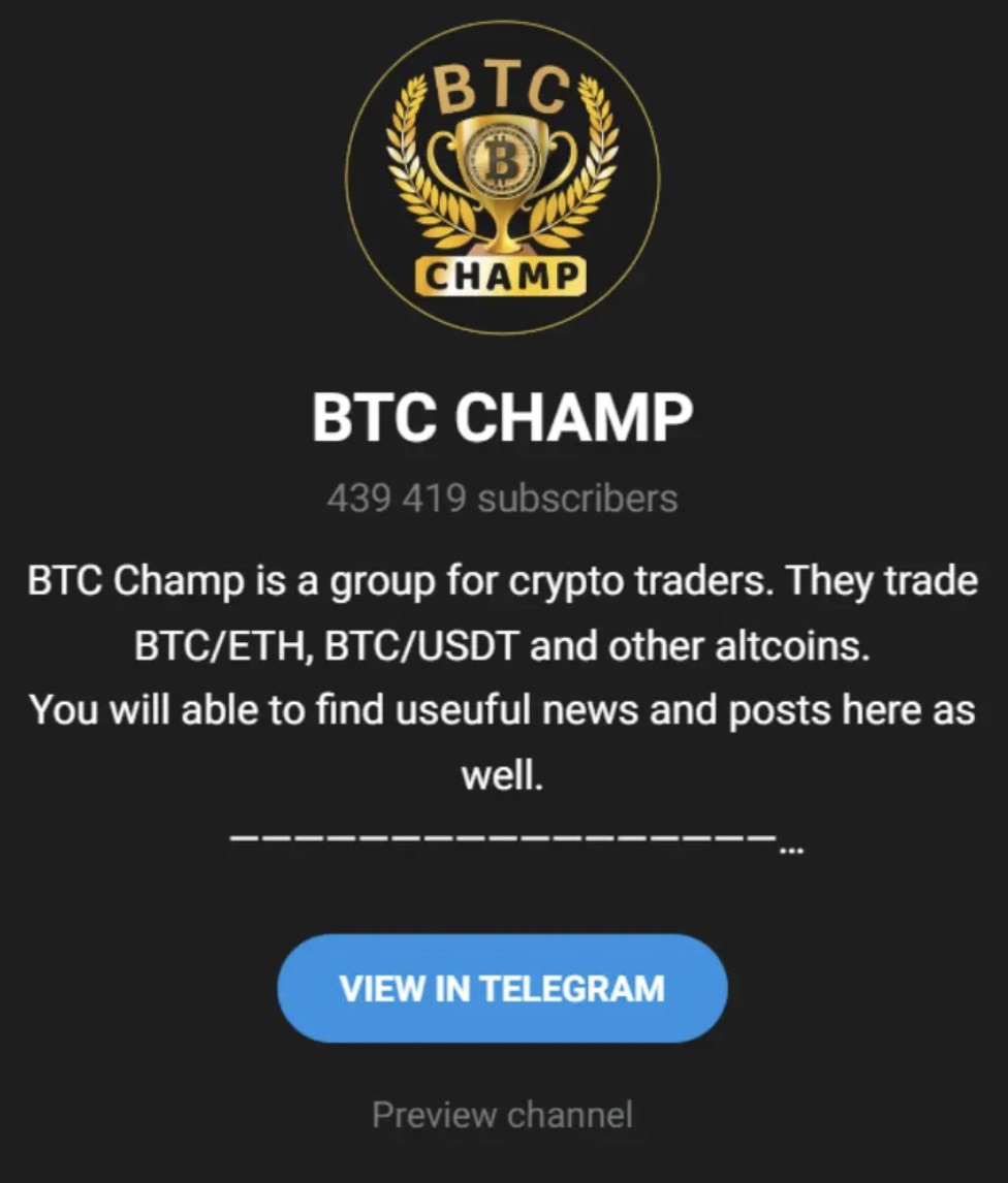 btc telegram group