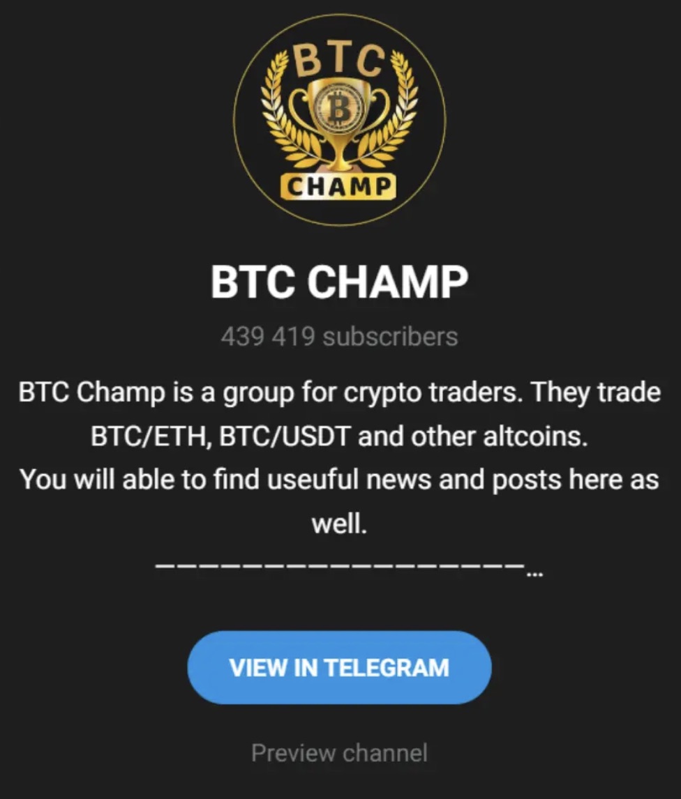 btc groups on telegram