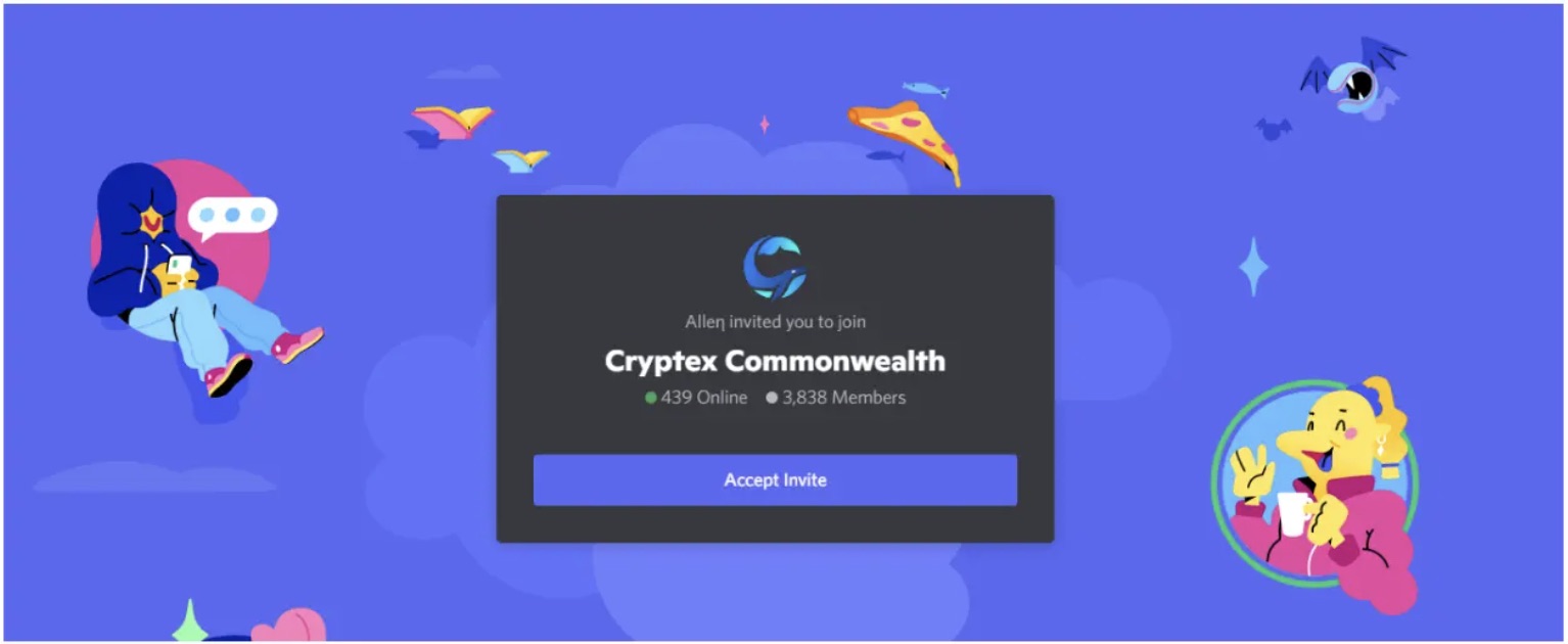Cryptex Commonwealth Crypto Discord