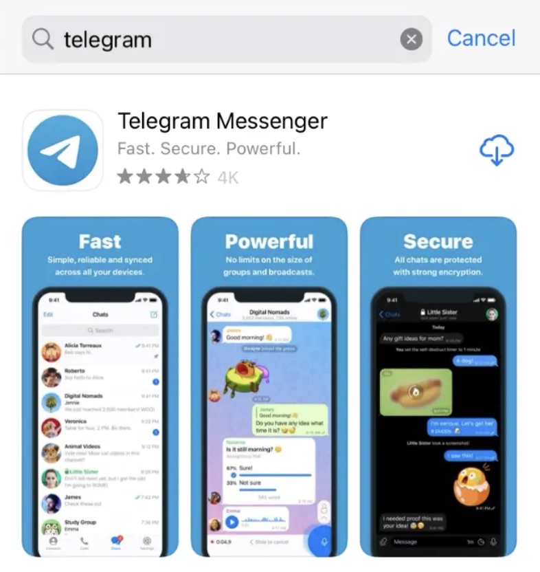 How to sign up for Telegram