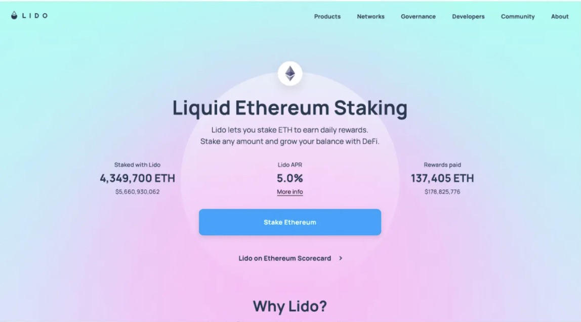 How to use liquid staking with Lido