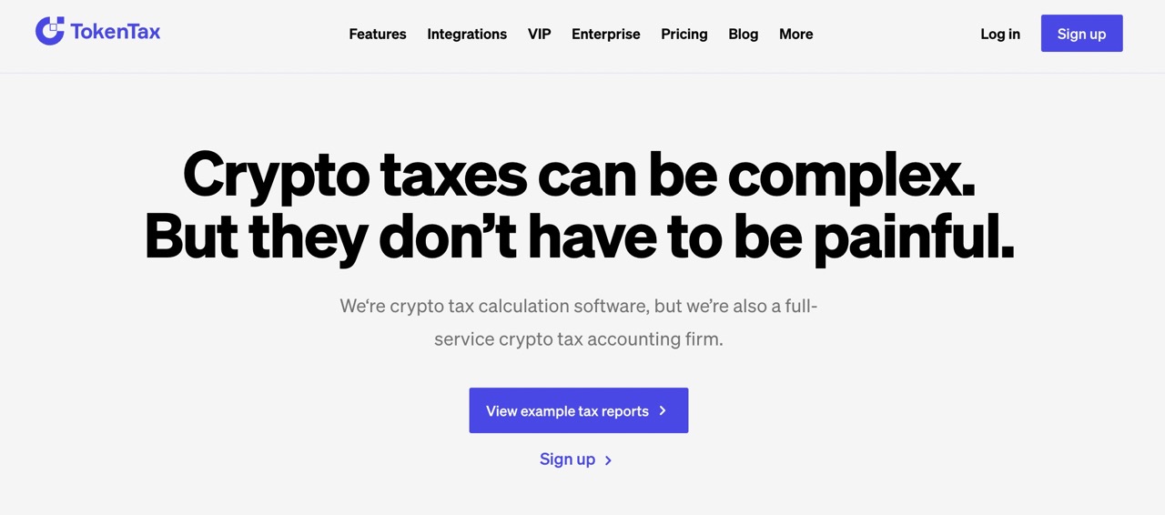 TokenTax website image