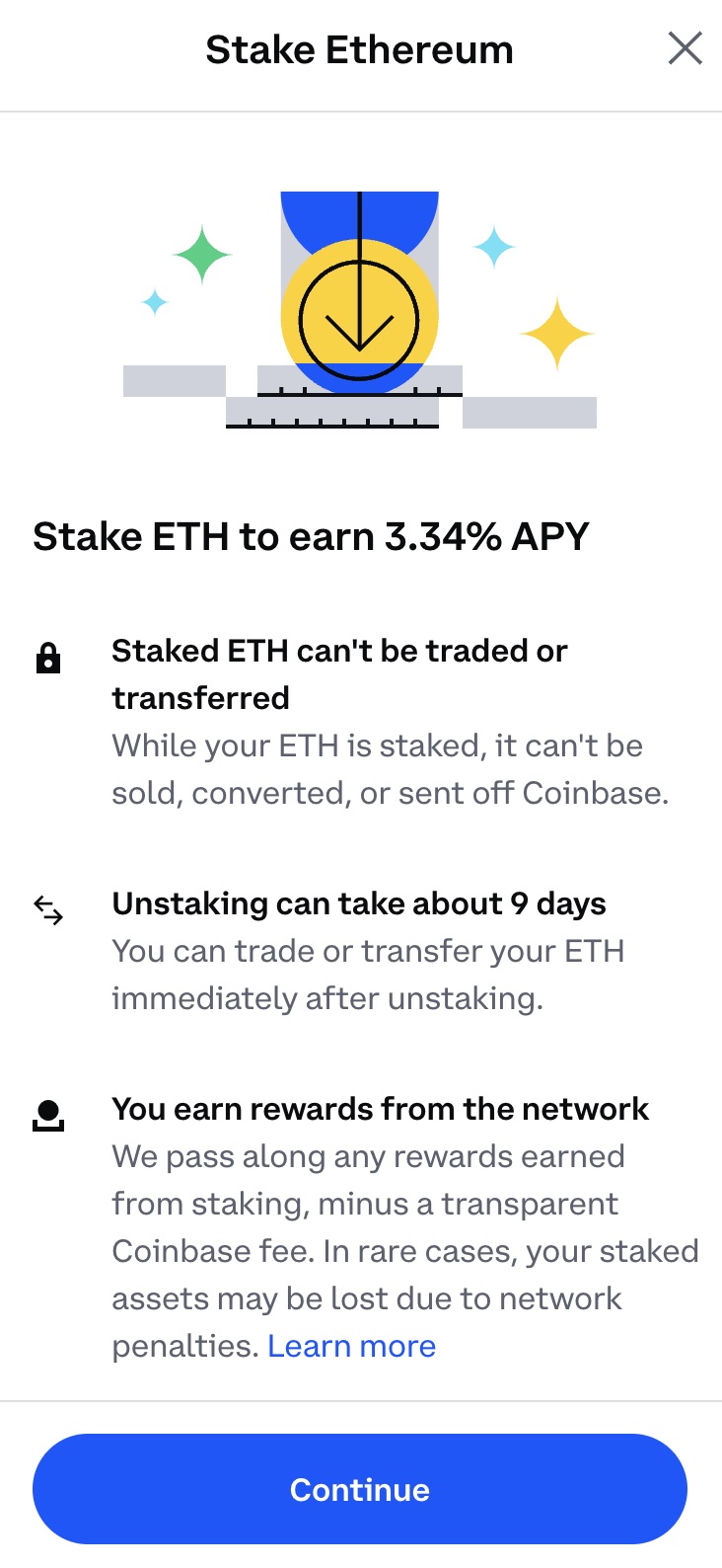 Coinbase's Ethereum Staking Token Is Trading at a Discount