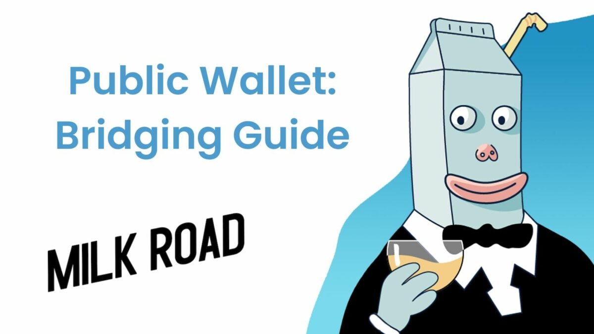 Public Wallet: Bridging Guide