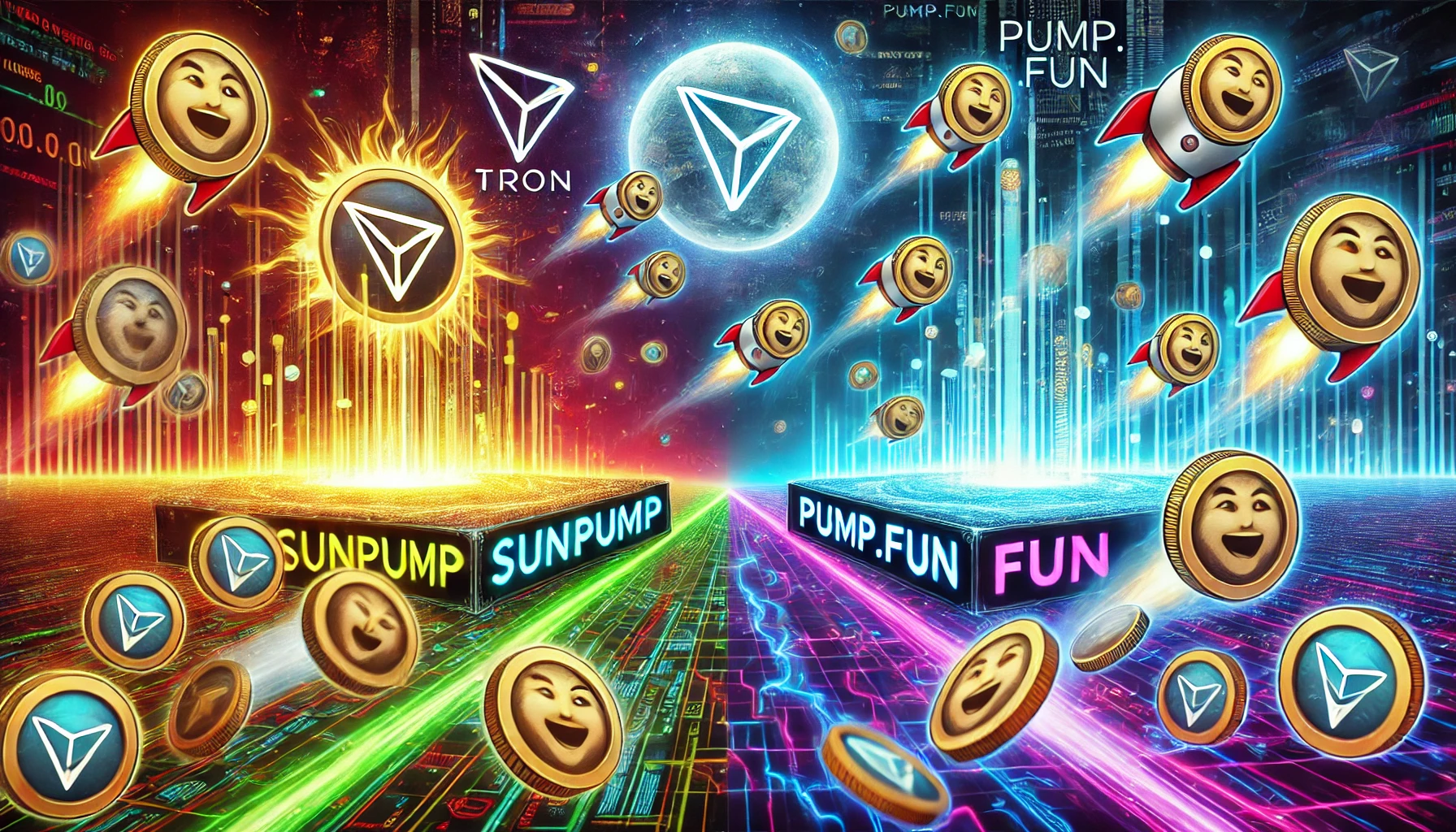 SunPump Overtakes Pump.Fun Memecoin Activity