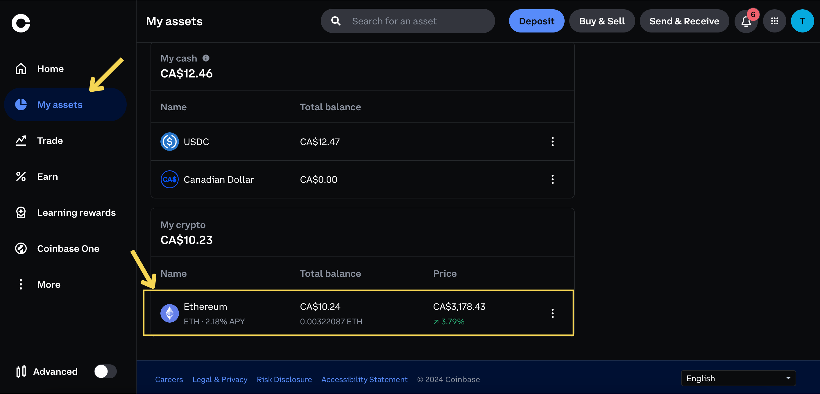 Stake Eth